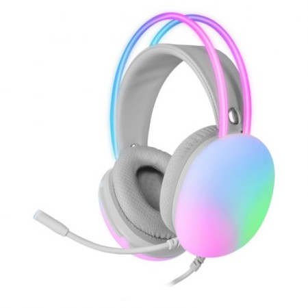 MARSGAMING Auriculares MH-GLOW PC/Ps4-5/xbox White