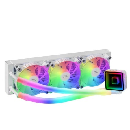 Sistema de Refrigeración Líquida Mars Gaming ML-ULTRA360/ Blanco