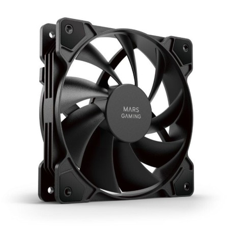 Ventilador caja mars gaming mf - pwmx2 2x 120mm negro