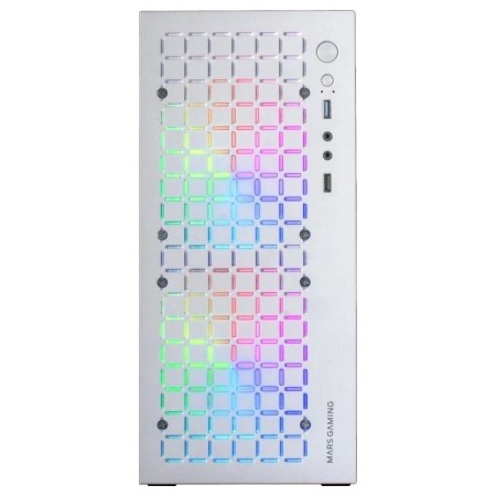 Caja Gaming Minitorre Mars Gaming MC-CORE/ Blanca