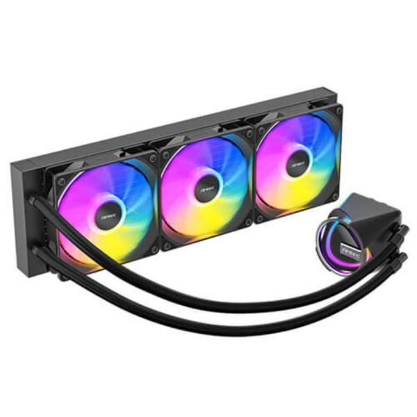Kit refrigeracion liquida antec aio skeleton argb 3x 120mm negro