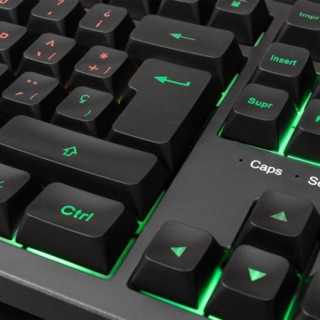 Teclado Gaming SemiMecánico Mars Gaming MK023
