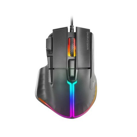 Ratón Gaming Mars Gaming MM-XT/ Hasta 12800 DPI