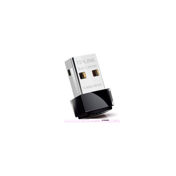 Adaptador usb 2.0 wifi 150 mbps tplink formato nano