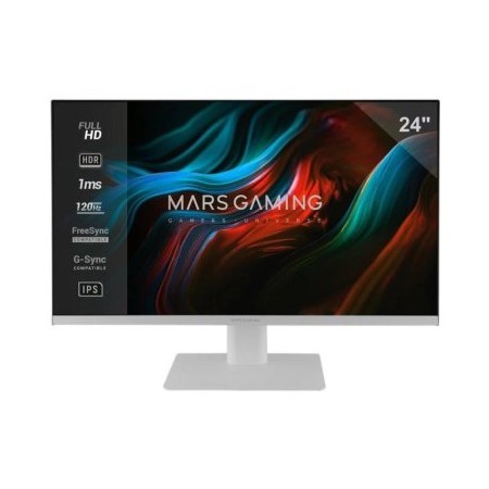 Monitor mars gaming mv24w 24 pulgadas fhd 120hz