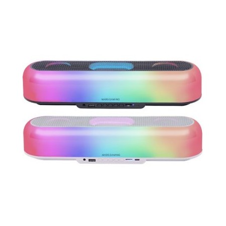 Barra de sonido mars gaming msborbw blanco