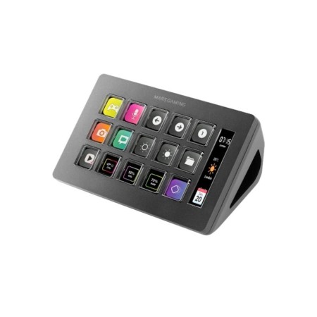 Stream Deck Slim Mars Gaming MSD-ONE/ 15 Teclas LCD/ Negro