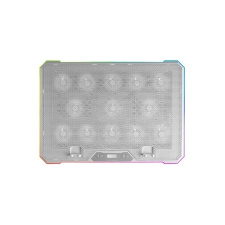 Soporte Refrigerante Mars Gaming MNBC13 para Portátiles hasta 17″/ Iluminación LED