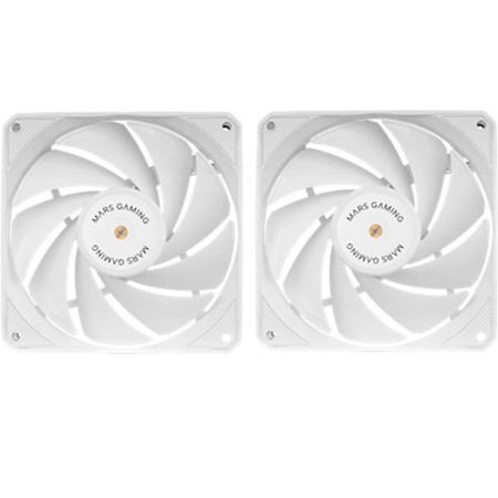 Pack 2 Ventiladores Mars Gaming MF-NCLX2/ 12cm