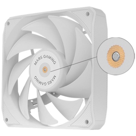 Pack 2 Ventiladores Mars Gaming MF-NCLX2/ 12cm