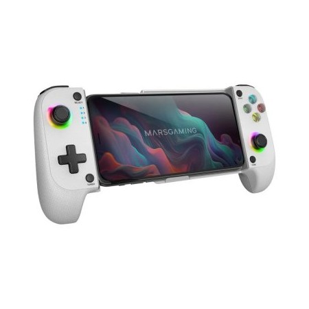 Gamepad Mars Gaming MGPX Inalámbrico/ Blanco