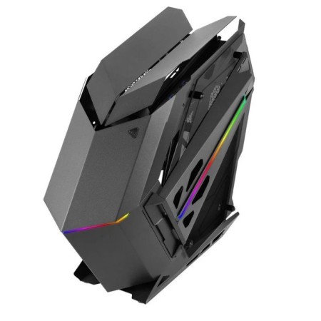Caja ordenador mars gaming mctitan atx argb cristal templado negra