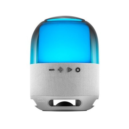 Altavoz con Bluetooth Mars Gaming MS-FLOW/ 15W/ 1.0/ Blanco