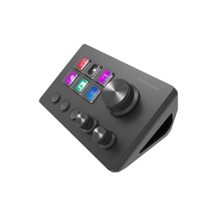 Control Deck Mars Gaming MSD-TWO/ 6 Teclas LCD/ 3 Ruedas/ 3 Botones/ Negro