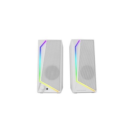 Altavoces Mars Gaming MS72/ 15W/ 2.0/ Blancos