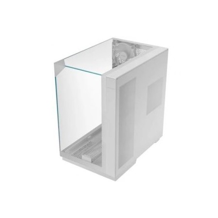 Caja ordenador gaming mars gaming mc3gf atx frgb cristal templado blanco