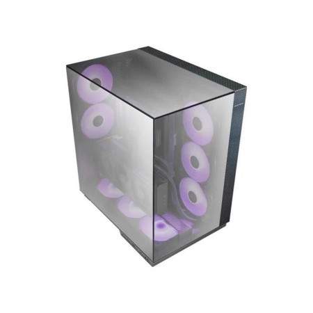 Caja Gaming Torre Mars Gaming MC-3GFPRO/ Cristal Cromado
