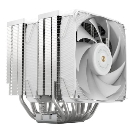 Ventilador con Disipador Mars Gaming MCPU-XU9/ 12cm/ Blanco
