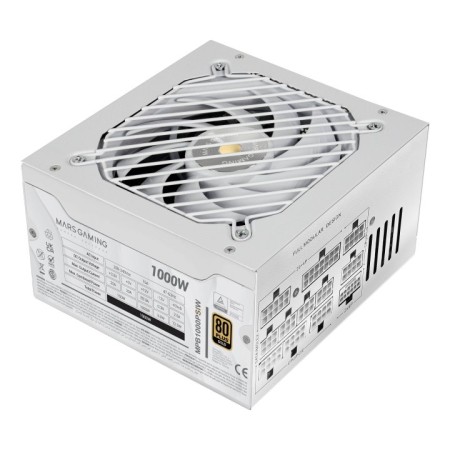 Fuente de Alimentación Mars Gaming MPB1000PSI/ 1000W/ Ventilador 14cm/ ATX 3.1/ PCIe 5.1/ 80 Plus Gold