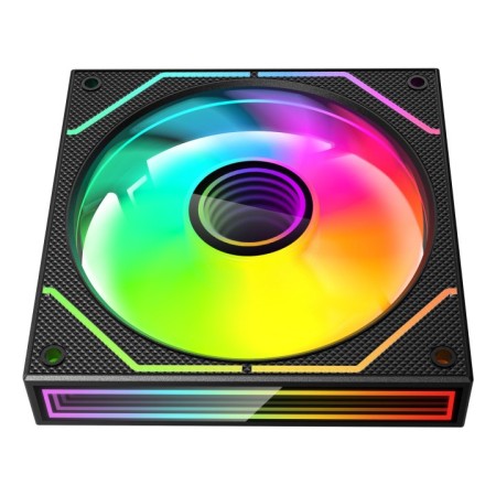 Ventilador caja mars gaming mf3dprokit argb 3x120mm negro + hub rf remote