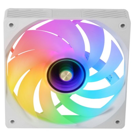 Pack 4 Ventiladores Mars Gaming MF-SI4KIT/ 12cm + HUB + Mando a Distancia/ ARGB/ Blancos