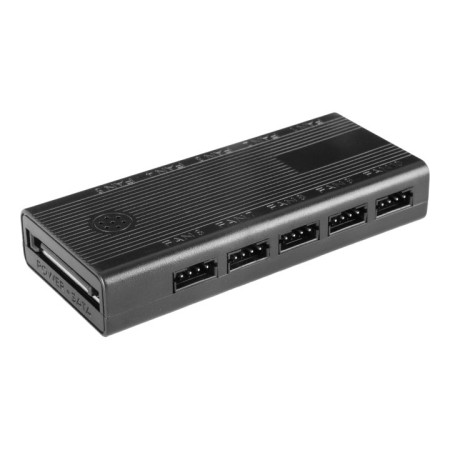 Pack 4 Ventiladores Mars Gaming MF-SI4KIT/ 12cm + HUB + Mando a Distancia/ ARGB/ Blancos