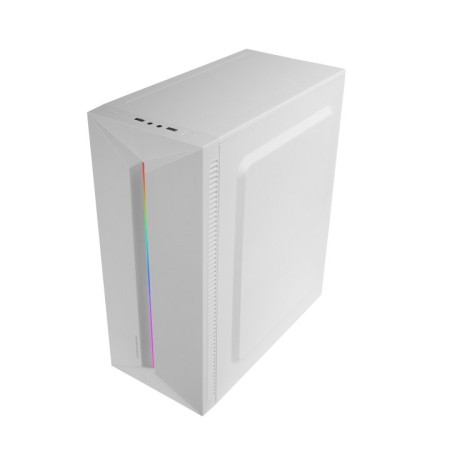 Caja ordenador mars gaming mcblaze atx frgb cristal templado blanca