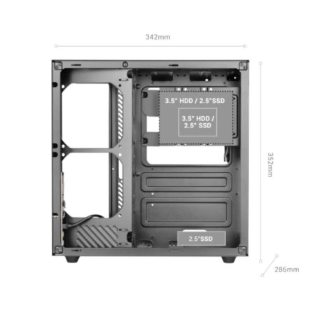Caja Gaming Semitorre Mars Gaming MCV-ONE