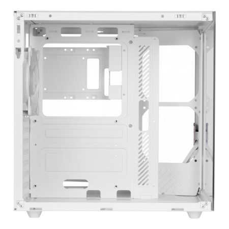 Caja ordenador mars gaming mcvonew atx frgb cristal templado blanca