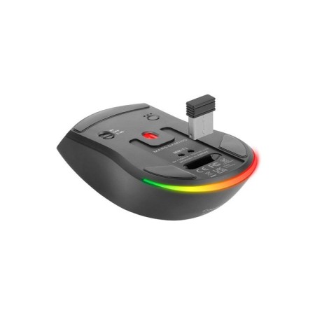 Ratón Gaming Inalámbrico Mars Gaming MM-T3/ Batería recargable/ Hasta 14400 DPI
