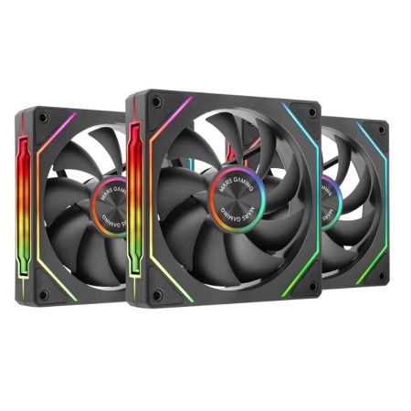 Pack 3 Ventiladores Mars Gaming MF-LINKFINITYKIT2/ 12cm/ ARGB