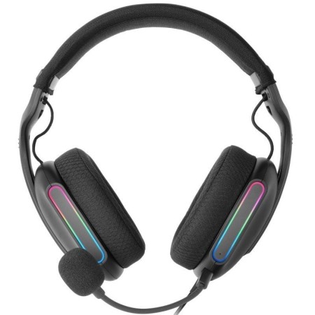 Auriculares Gaming con Micrófono Mars Gaming MH-PRO/ Jack 3.5/ USB/ Negros