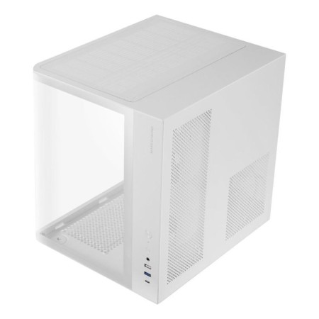 Caja Gaming Semitorre Mars Gaming MC-CURV/ Blanca