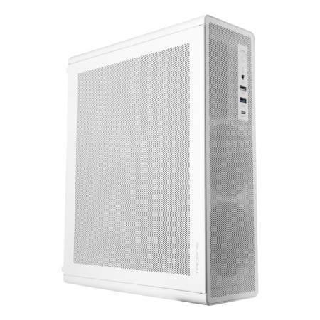 Caja ordenador tacens aeroslim500 matx blanca fuente 500w