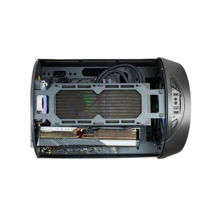 Caja ordenador mars gaming mccylon matx cristal templado negra