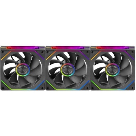 Pack 3 Ventiladores Invertidos Mars Gaming MF-LINKFINITYKIT2R/ 12cm/ ARGB