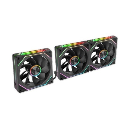 Pack 3 Ventiladores Invertidos Mars Gaming MF-LINKFINITYKIT2R/ 12cm/ ARGB