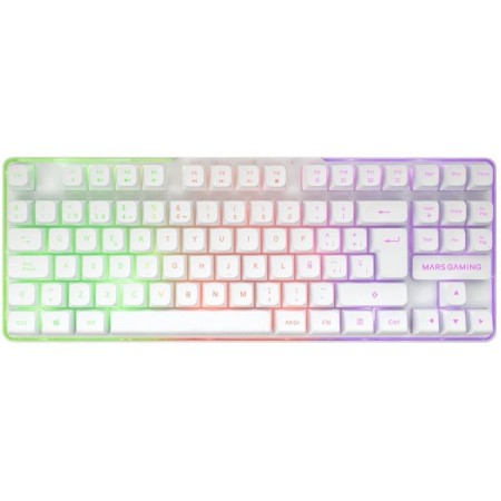 Pack Gaming Mars Gaming MCPWTKL/ Teclado Inalámbrico + Ratón Inalámbrico + Alfombrilla