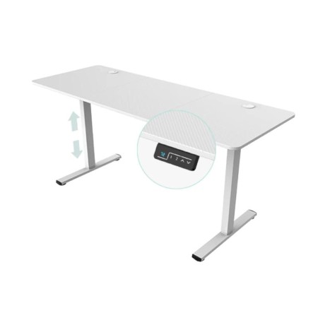 Mesa mars gaming mgd ergo pro w blanco