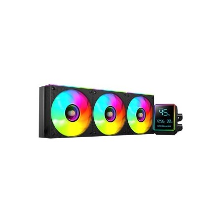 Kit refrigeracion liquida mars gaming mllcdpro360 aio argb 3x 120mm negra