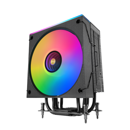 Ventilador disipador cpu mars gaming mcpulcd argb 120mm negro