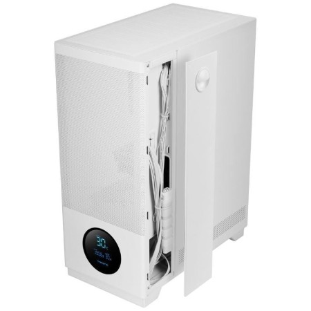 Caja ordenador gaming tacens 2sagitta20 atx cristal templado blanco
