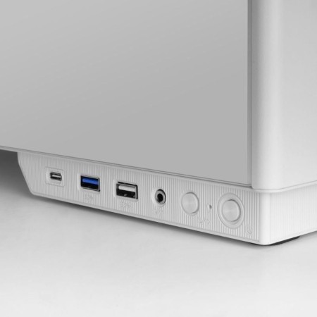 Caja ordenador gaming tacens 2sagitta20 atx cristal templado blanco