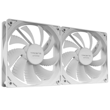 Ventilador caja tacens anima af12x2w 2x120mm blanco