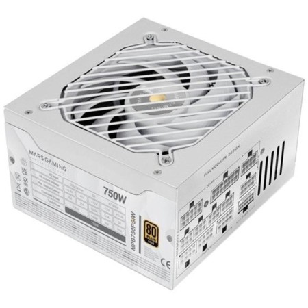 Fuente de Alimentación Mars Gaming MPB750PSI/ 750W/ Ventilador 14cm/ ATX 3.1/ PCIe 5.1/ 80 Plus Gold