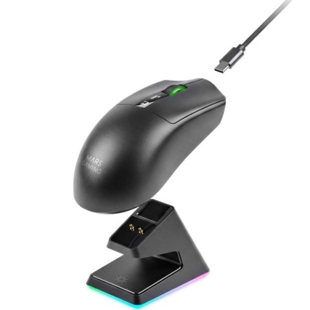 Raton inalambrico mars gaming mmw - elite negro