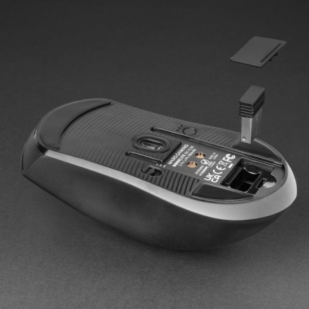 Raton inalambrico mars gaming mmw - elite negro