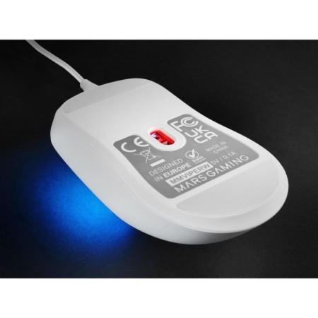 Raton mars gaming mm - viperw rgb blanco