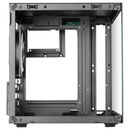 Caja ordenador mars gaming mc - cube matx argb cristal templado negra