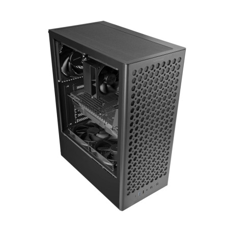 Caja ordenador mars gaming mc - t800 atx cristal templado negro